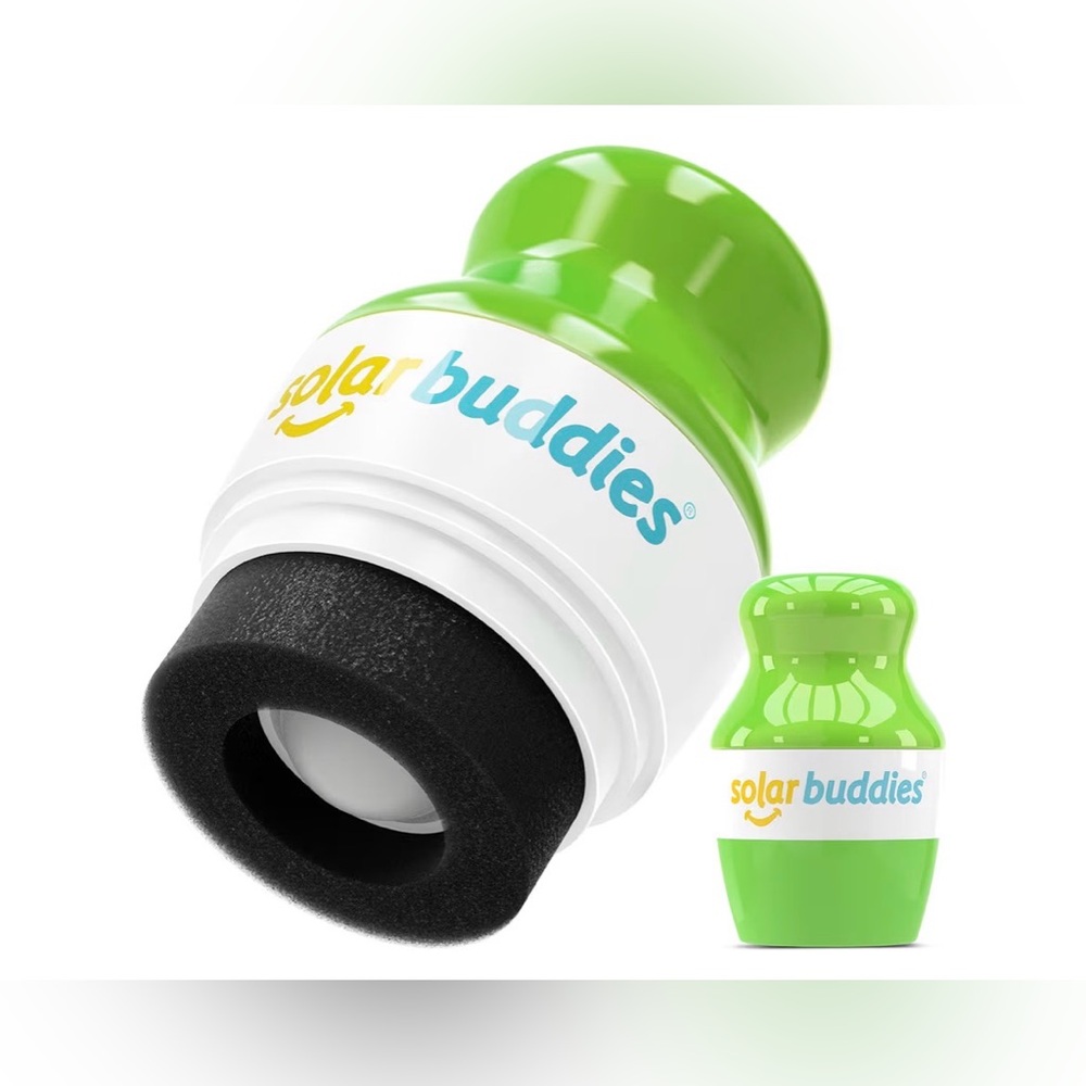 NEW Solar Buddies Applicator Refillable Sponge Sunscreen Applicator 3.4oz